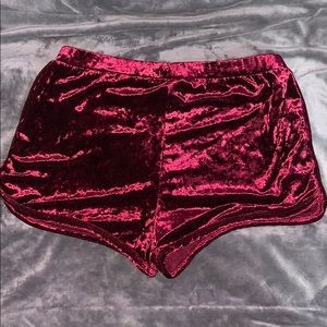 Velvet Shorts